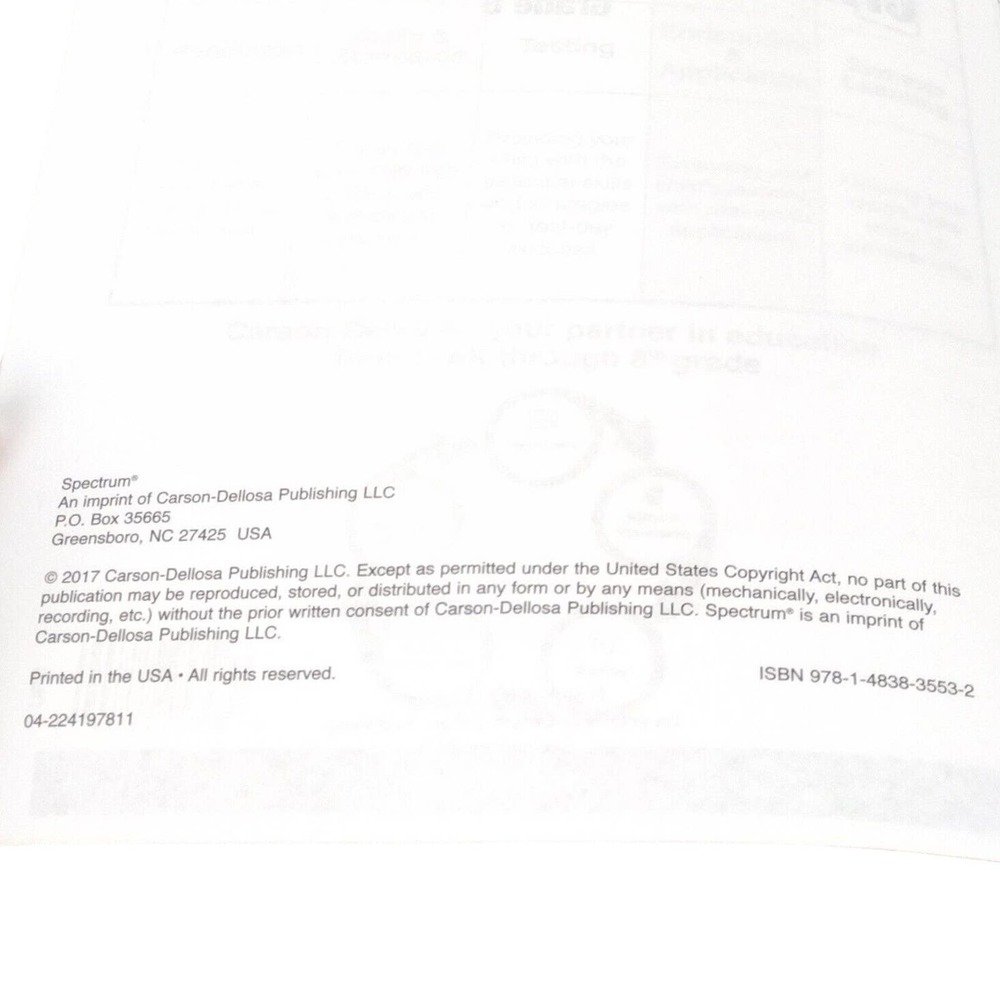 Spectrum Critical Thinking for Math Grade 6 Paperback - Picture 7 of 9